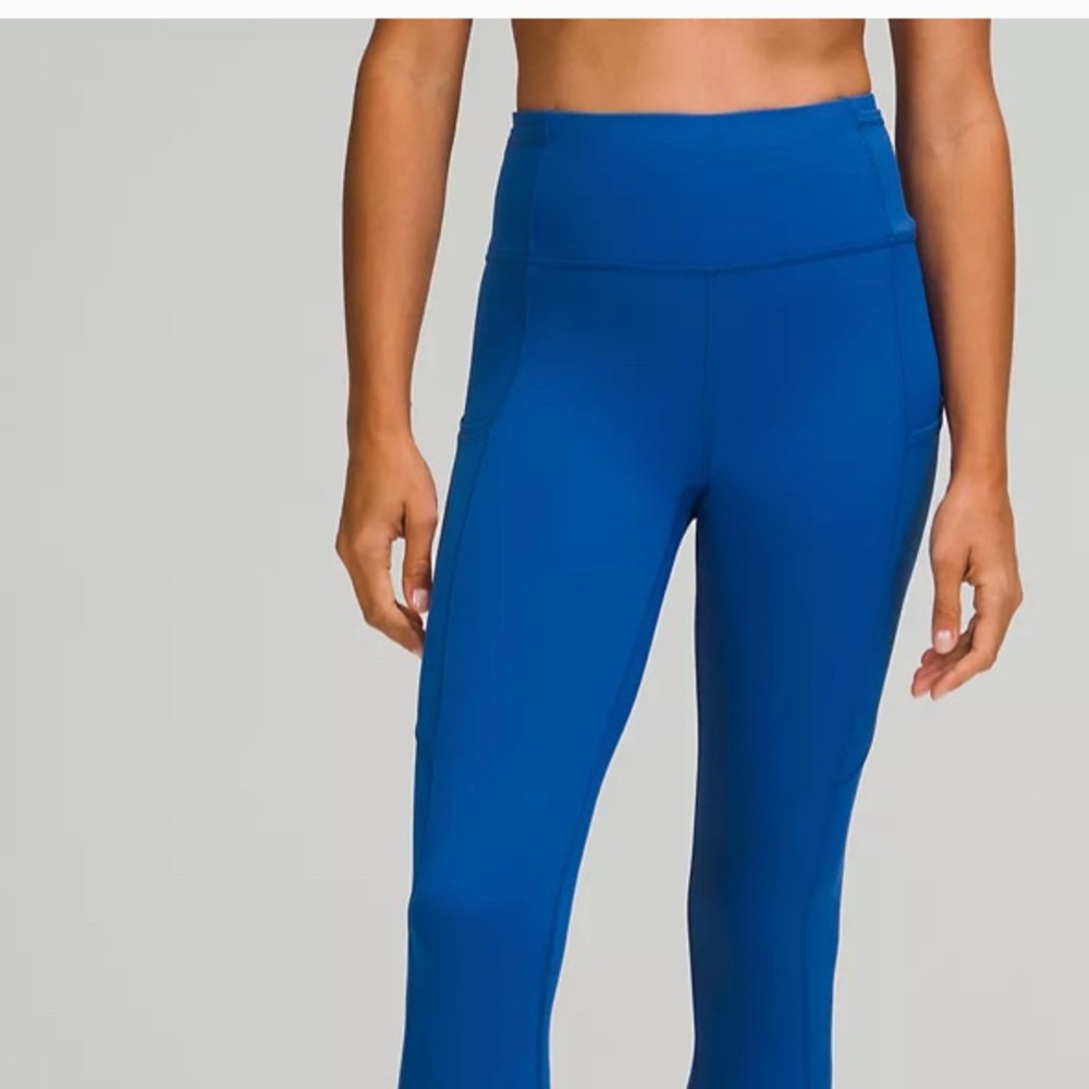 Lululemon Fast and Free High Rise Tight Symphony Blue
